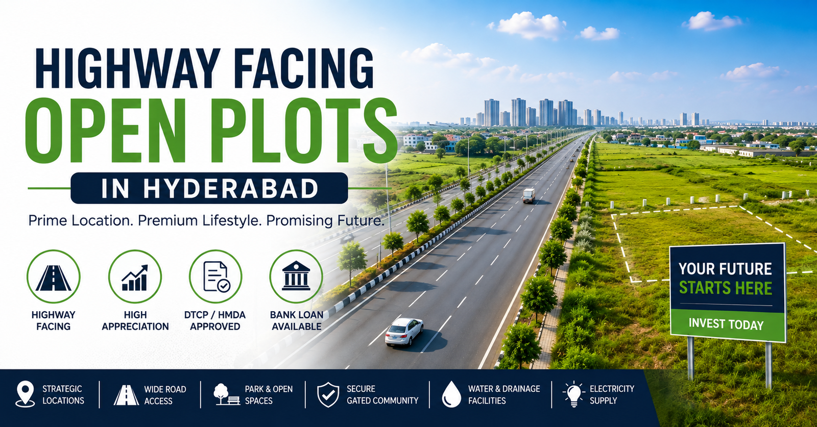 Bangalore Highway Investment Plots