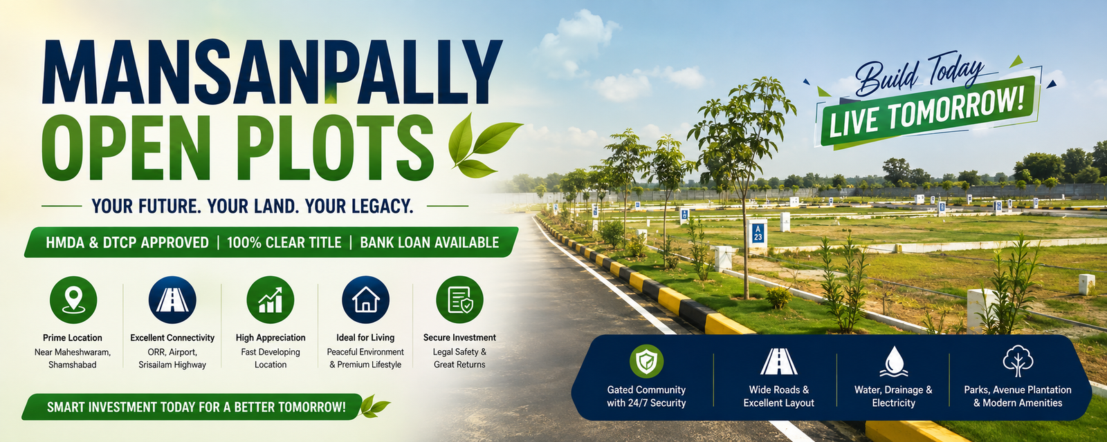 Mansanpally Open Plots
