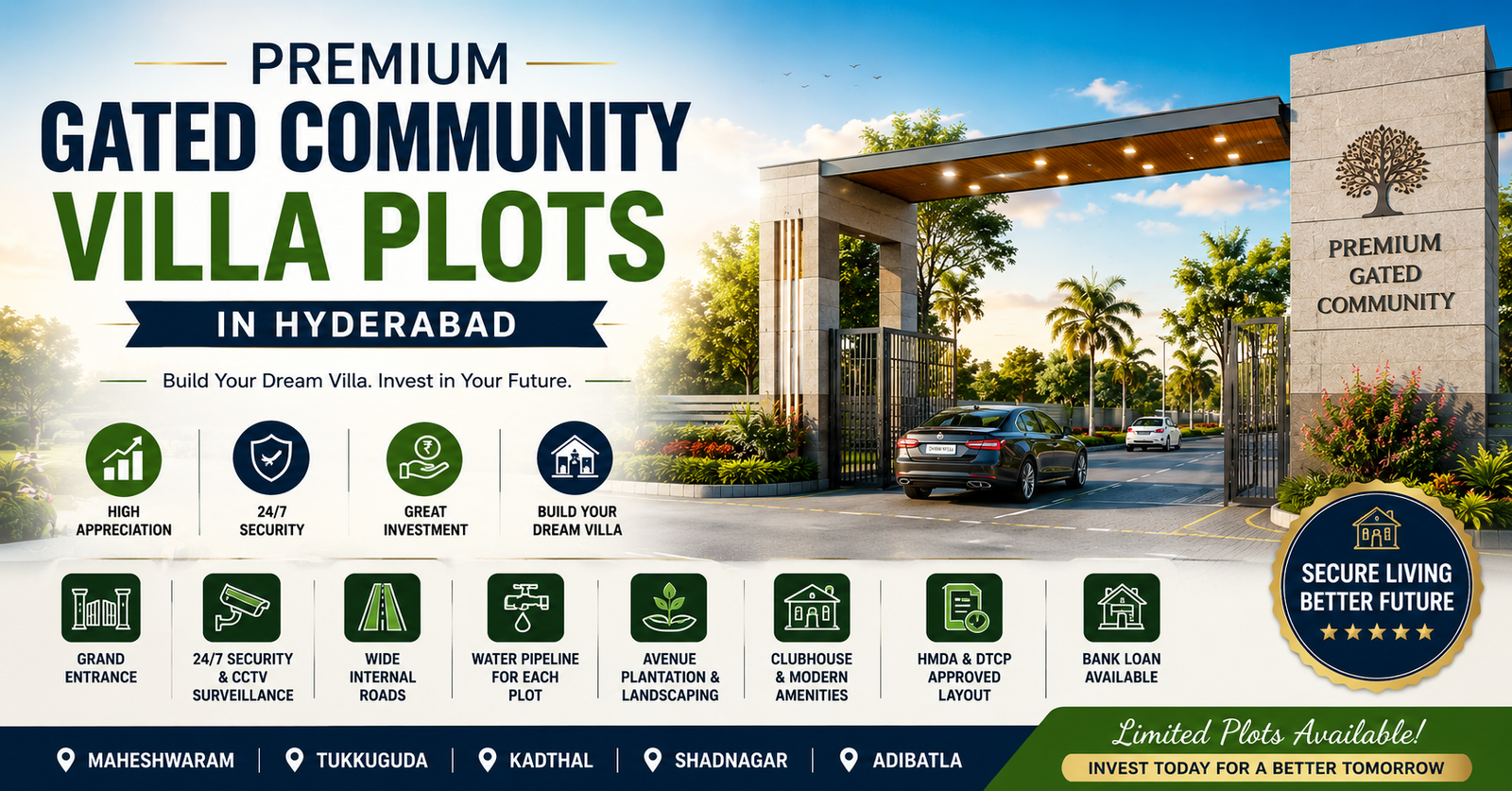 Villa Plots in Hyderabad